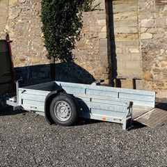 Remorque abaissante XL130 avec options Cochet 750 kg