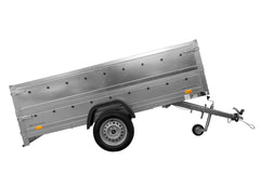 Remorque Unitrailer Remorque de Jardin 264 KIPP (Neuf) avec Roue Jockey et Planches Bis