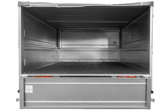 Remorque neuve 200 x 125 avec bâche plate, rehausses de ridelles et roue jockey – Garden Trailer 201 KIPP