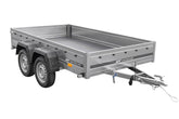 Remorque à deux essieux 264 x 150 UNITRAILER GARDEN 265/2 KIPP