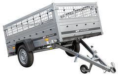 Remorque Unitrailer GARDEN TRAILER 230 KIPP (NEW) remorque voiture avec roue jockey et côtés grillagés