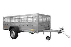 REMORQUE GARDEN TRAILER 264 KIPP (NEW) AVEC REHAUSSES GRILLAGÉES ET ROUE JOCKEYi