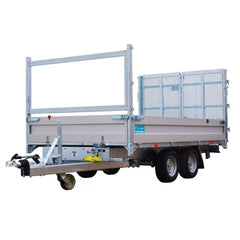 Remorque multifonctionnelle benne et plateau basculant TT27-30 Twin Trailer 2700 kg