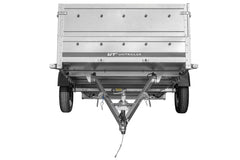 Remorque voiture 264 x 150 UNITRAILER GARDEN 265 KIPP avec ridelles supplémentaires
