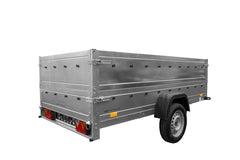 Remorque Unitrailer Remorque de Jardin 264 KIPP (Neuf) avec Roue Jockey et Planches Bis