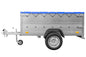 Remorque neuve 200 x 106 avec bâche plate, rehausses de ridelles et roue jockey – Garden Trailer 200 KIPP