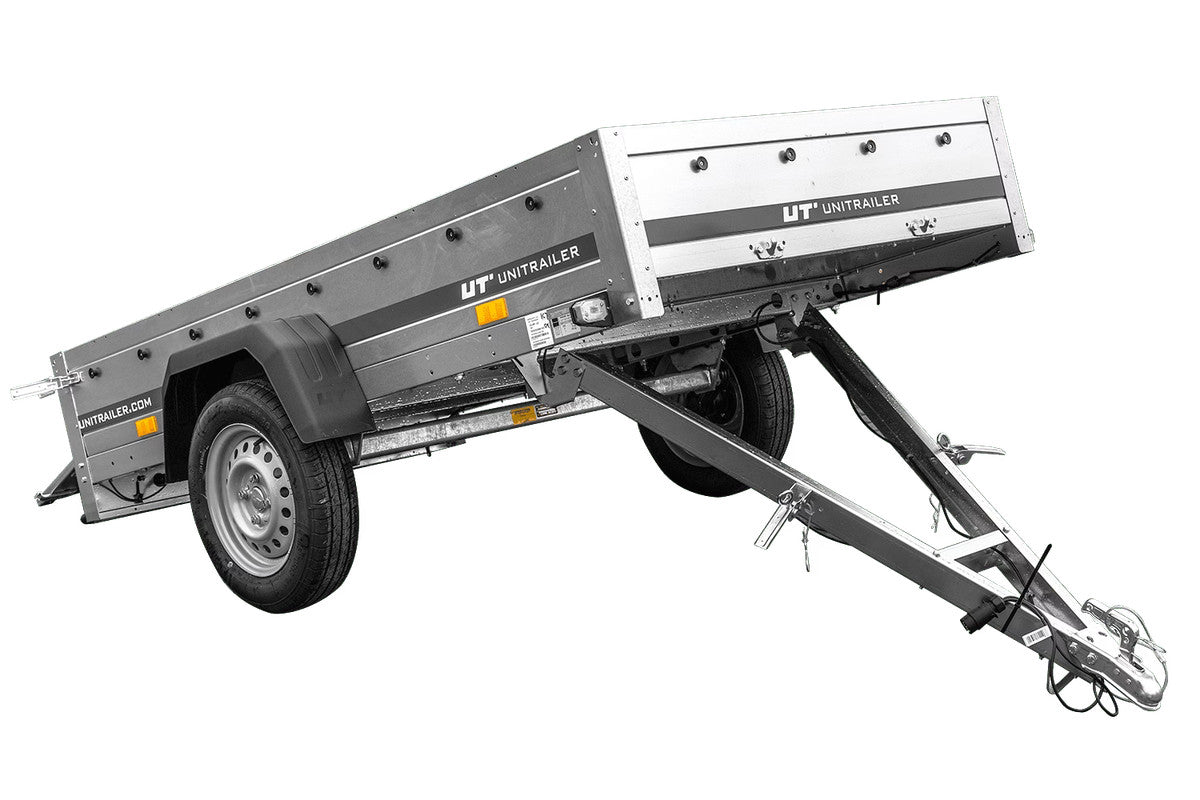 Remorque pour auto 230 x 125 cm Garden Trailer 230 KIPP
