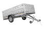 Remorque voiture 264 x 150 UNITRAILER GARDEN 265 KIPP avec ridelles supplémentaires