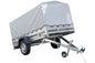 Remorque routière avec bâche haute, arceau H-800 et roue jockey 230 x 125 Garden Trailer 230 KIPP