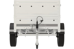 Remorque Garden Trailer 200 KIPP avec roue jockey et rehausses des ridelles