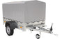 Remorque 750 kg 200 x 125 avec bâche haute et arceau Garden Trailer 201 KIPP